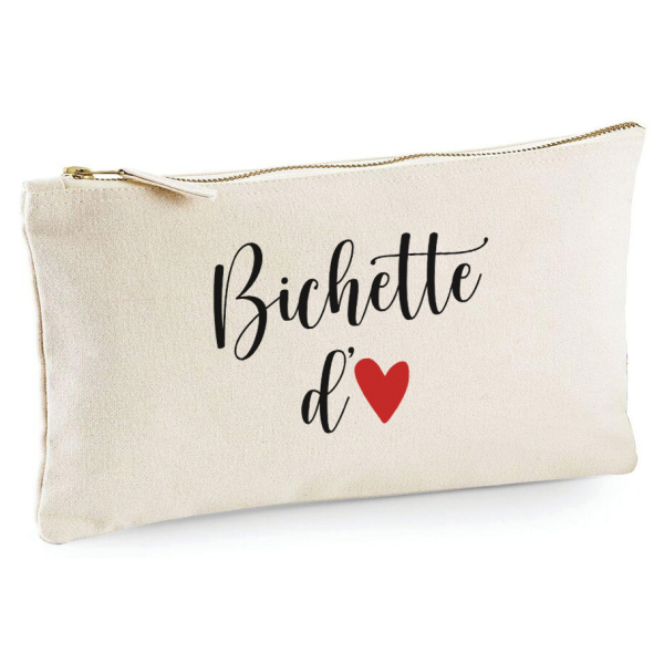 Trousse 20x11 cm - Bichette d'amour