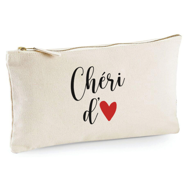 Trousse 20x11 cm - Chéri d'amour