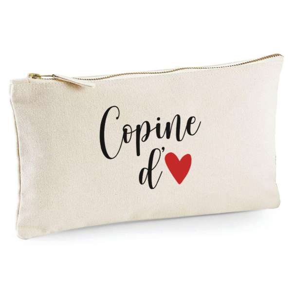 Trousse 20x11 cm - Copine d'amour