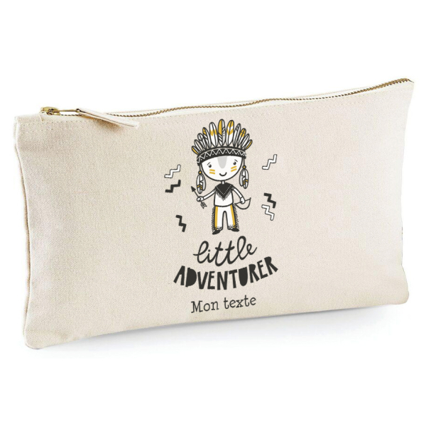 Trousse 20x11 cm - Indien Little Adventurer