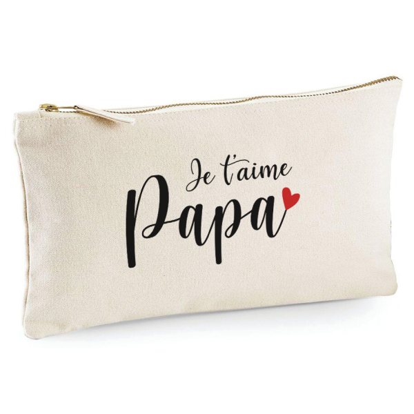 Trousse 20x11 cm - Je t'aime Papa