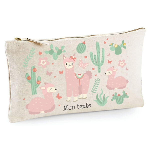 Trousse 20x11 cm - Lamas