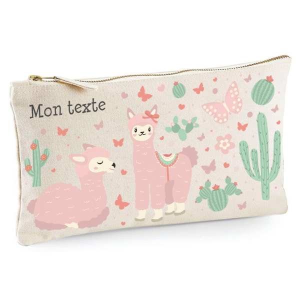 Trousse 20x11 cm - Lamas