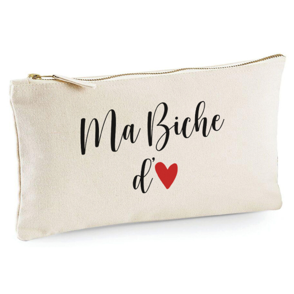 Trousse 20x11 cm - Ma Biche d'amour