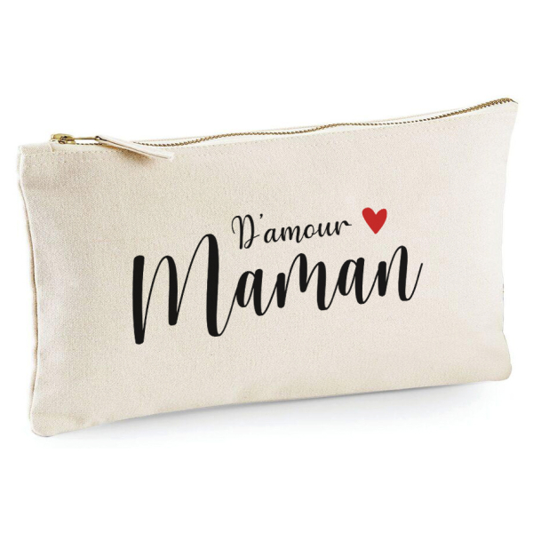 Trousse 20x11 cm - Maman d'amour