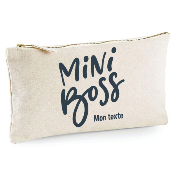 Trousse 20x11 cm - Mini Boss