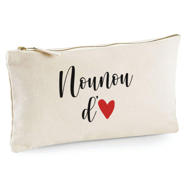 Trousse 20x11 cm - Nounou d'amour