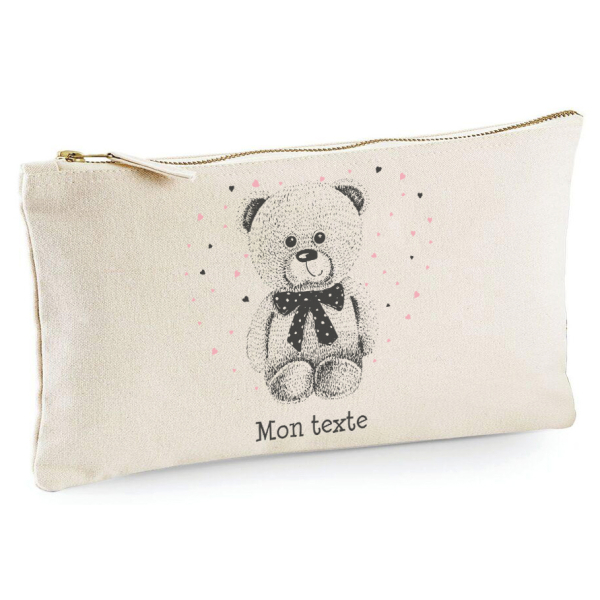 Trousse 20x11 cm - Ourson