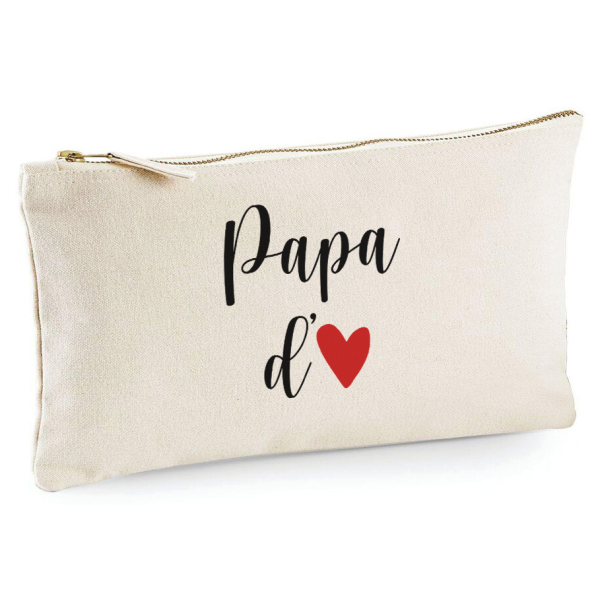 Trousse 20x11 cm - Papa d'amour