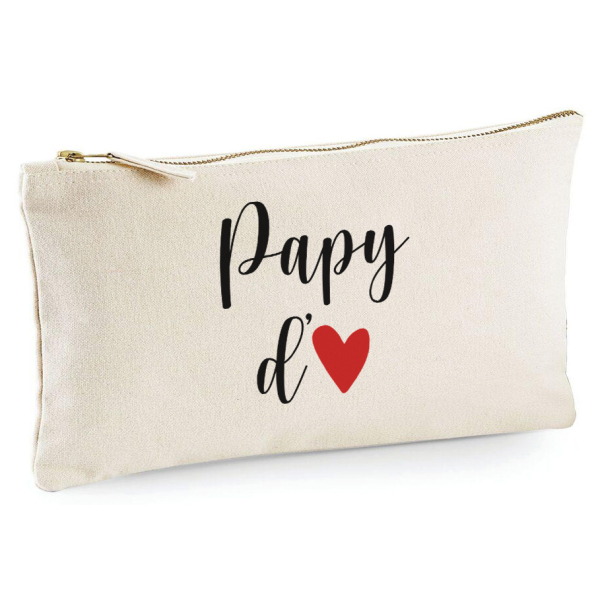 Trousse 20x11 cm - Papy d'amour