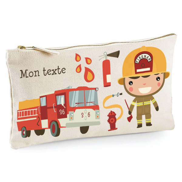 Trousse 20x11 cm - Pompier