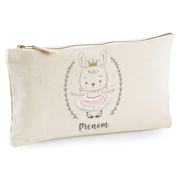 Trousse 20x11 cm - Princesse Lapine