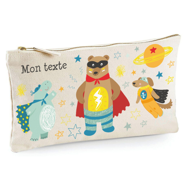 Trousse 20x11 cm - Super Heros