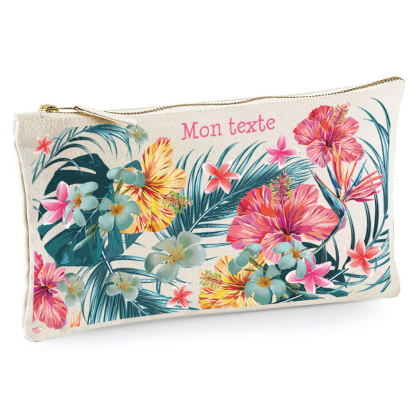 Trousse 20x11 cm - Tropicale