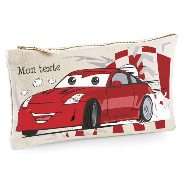 Trousse 20x11 cm - Voiture de course